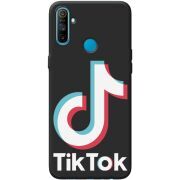 Черный чехол BoxFace Realme C3 Tik Tok