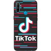 Черный чехол BoxFace Realme C3 Tik Tok