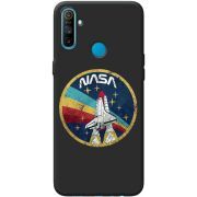 Черный чехол BoxFace Realme C3 NASA