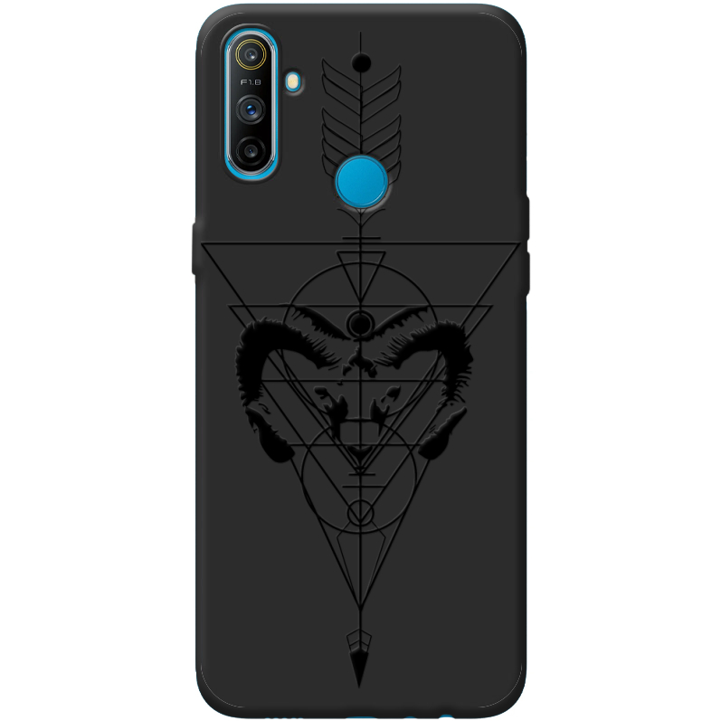 Черный чехол BoxFace Realme C3 