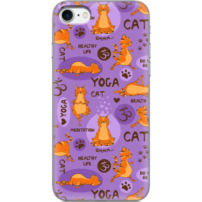 Чехол Uprint Apple iPhone 7/8 Yoga Cat