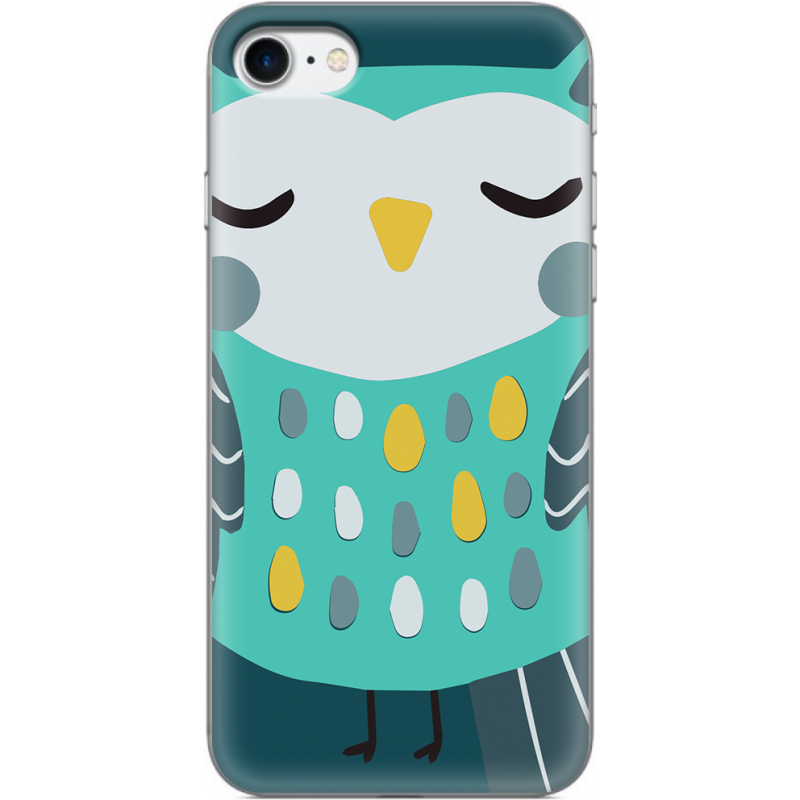 Чехол Uprint Apple iPhone 7/8 Green Owl