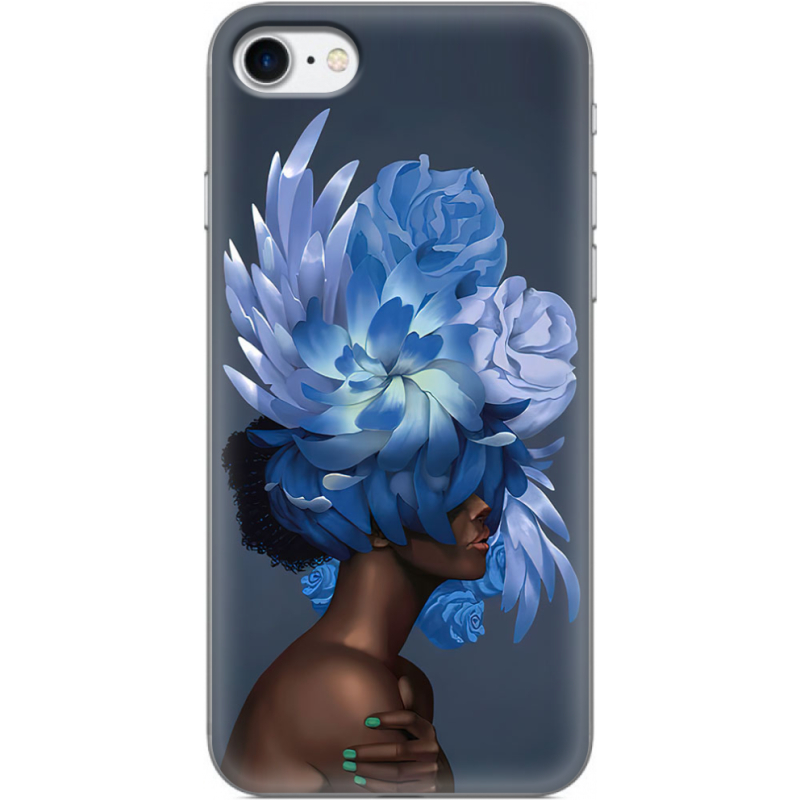 Чехол Uprint Apple iPhone 7/8 Exquisite Blue Flowers