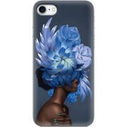 Чехол Uprint Apple iPhone 7/8 Exquisite Blue Flowers