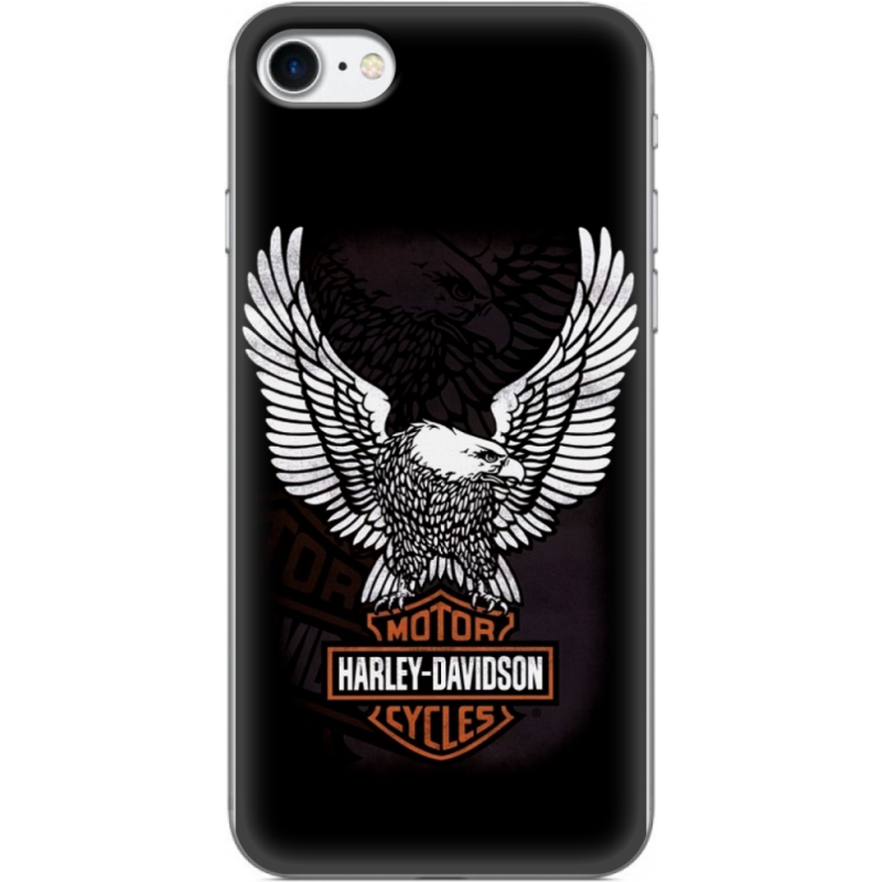 Чехол Uprint Apple iPhone 7/8 Harley Davidson and eagle