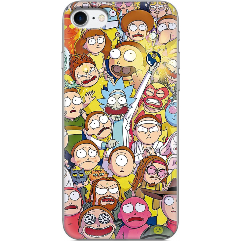 Чехол Uprint Apple iPhone 7/8 Rick and Morty