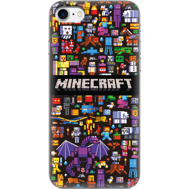 Чехол Uprint Apple iPhone 7/8 Minecraft Mobbery