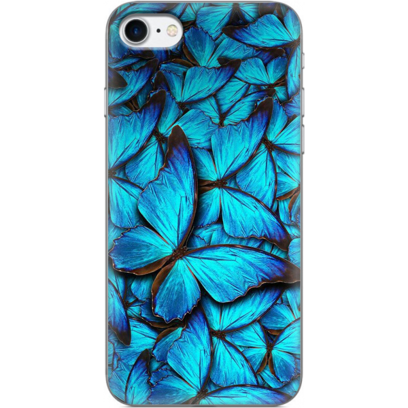 Чехол Uprint Apple iPhone 7/8 лазурные бабочки