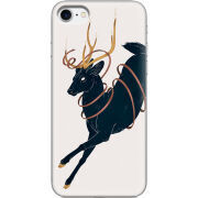 Чехол Uprint Apple iPhone 7/8 Black Deer