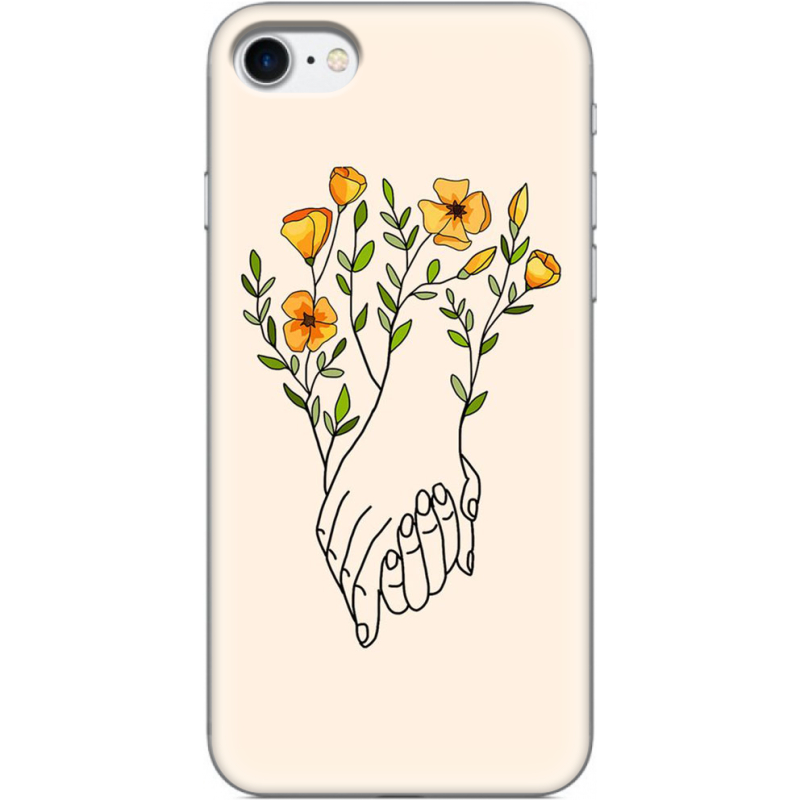 Чехол Uprint Apple iPhone 7/8 Flower Hands