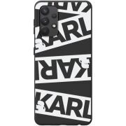 Черный чехол BoxFace Samsung A325 Galaxy A32 White Karl