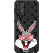 Черный чехол BoxFace Samsung A325 Galaxy A32 looney bunny