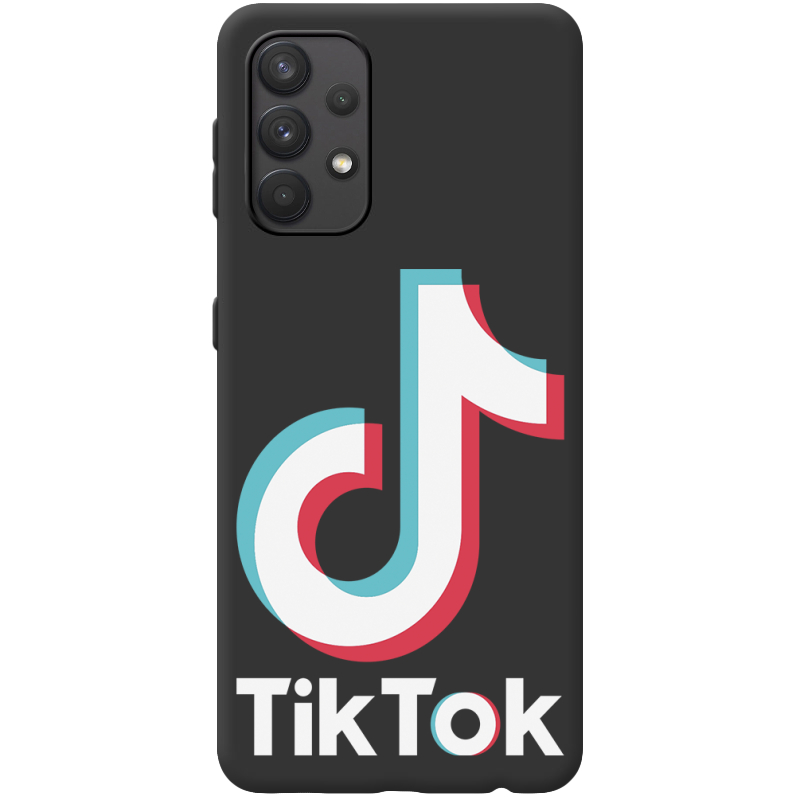 Черный чехол BoxFace Samsung A325 Galaxy A32 Tik Tok