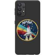 Черный чехол BoxFace Samsung A325 Galaxy A32 NASA