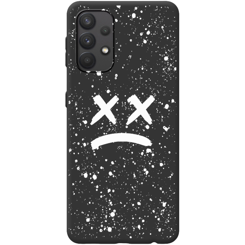 Черный чехол BoxFace Samsung A325 Galaxy A32 Sad Way