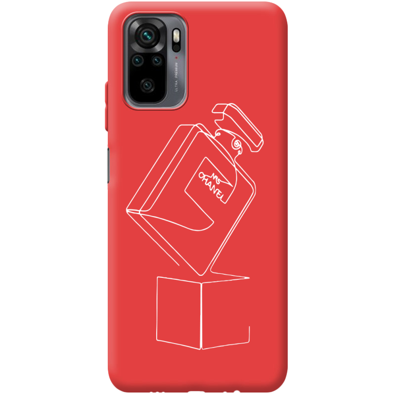 Красный чехол BoxFace Xiaomi Redmi Note 10/ Note 10S 