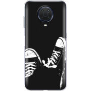 Чехол BoxFace Nokia G20 Black Sneakers