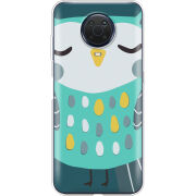 Чехол BoxFace Nokia G20 Green Owl