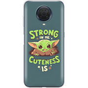 Чехол BoxFace Nokia G20 Strong in me Cuteness is