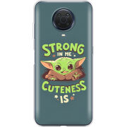 Чехол BoxFace Nokia G20 Strong in me Cuteness is