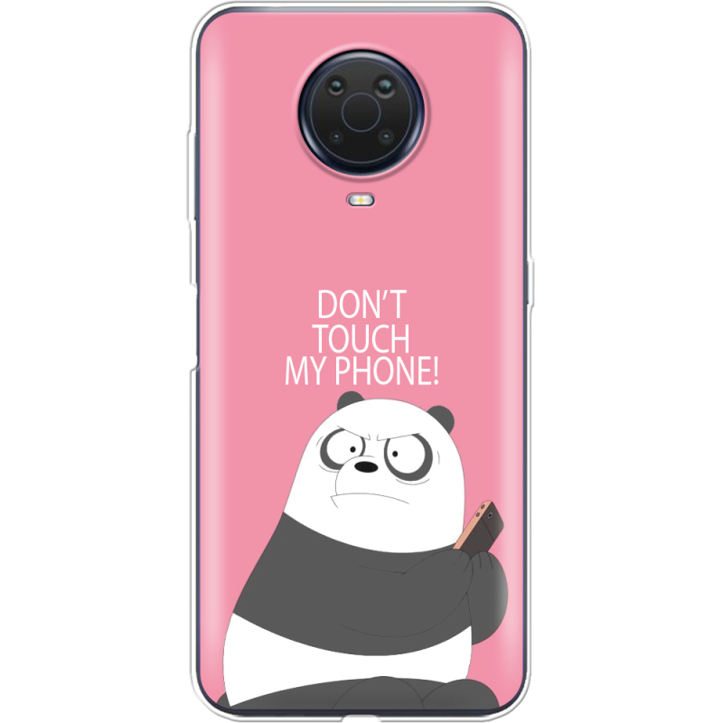 Чехол BoxFace Nokia G20 Dont Touch My Phone Panda