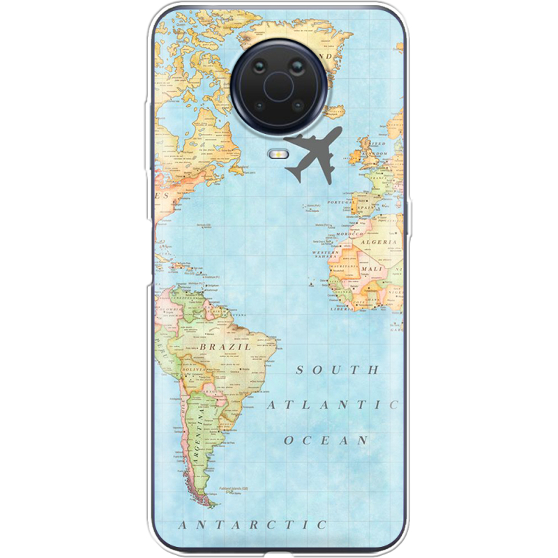 Чехол BoxFace Nokia G20 Карта
