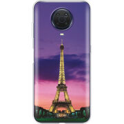 Чехол BoxFace Nokia G20 Полночь в Париже