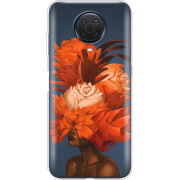 Чехол BoxFace Nokia G20 Exquisite Orange Flowers