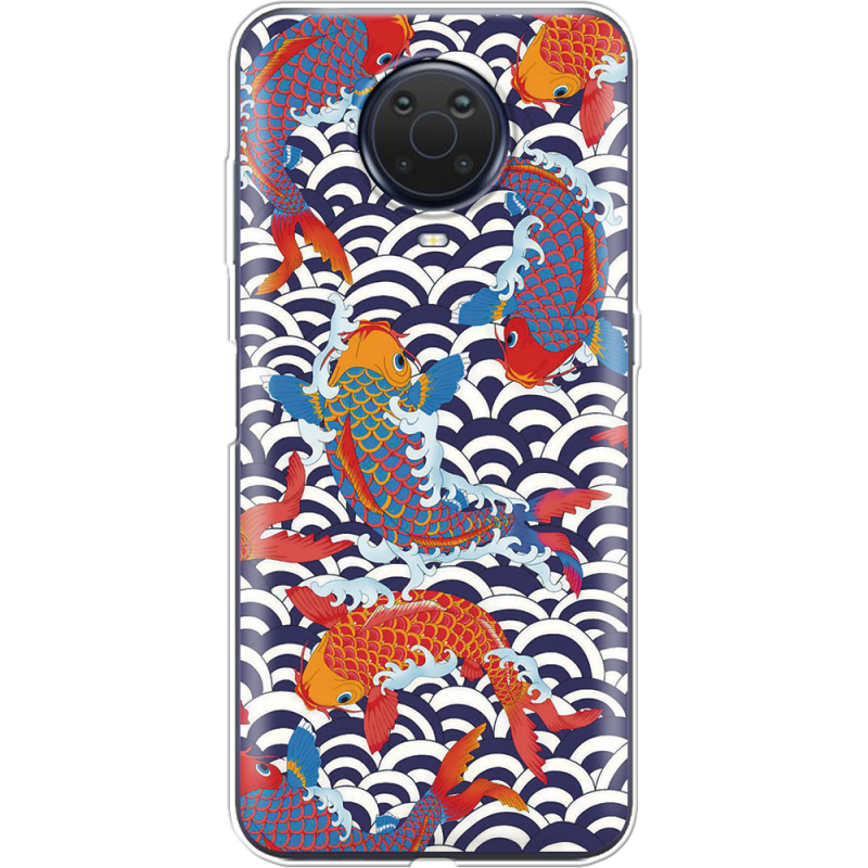 Чехол BoxFace Nokia G20 Koi Fish
