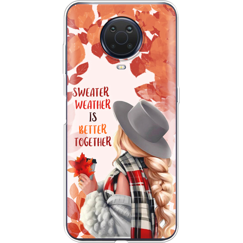 Чехол BoxFace Nokia G20 Sweater Weather