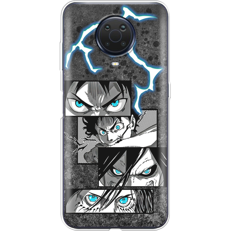 Чехол BoxFace Nokia G20 Eren Yeager Transformation