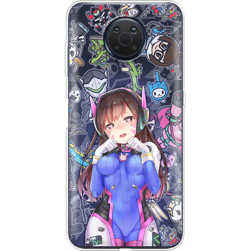 Чехол BoxFace Nokia G20 Overwatch D.VA