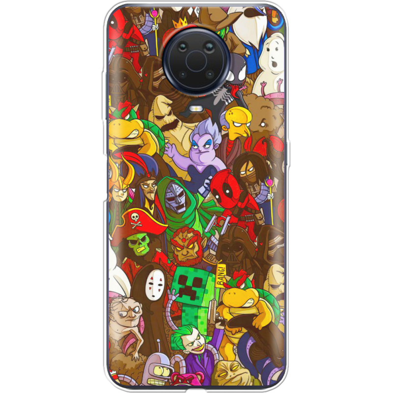Чехол BoxFace Nokia G20 Злодеи