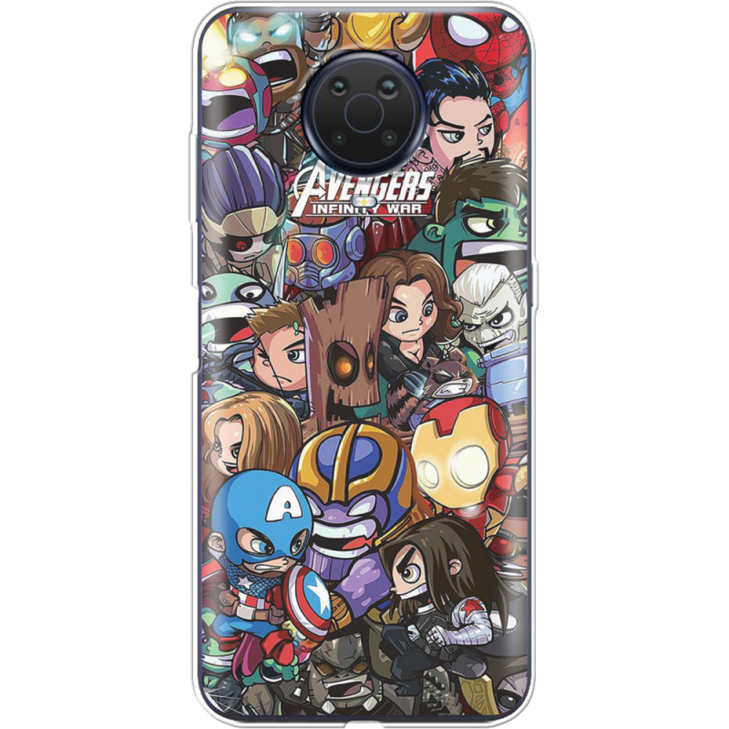 Чехол BoxFace Nokia G20 Avengers Infinity War