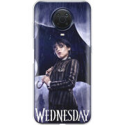 Чехол BoxFace Nokia G20 Wednesday Addams