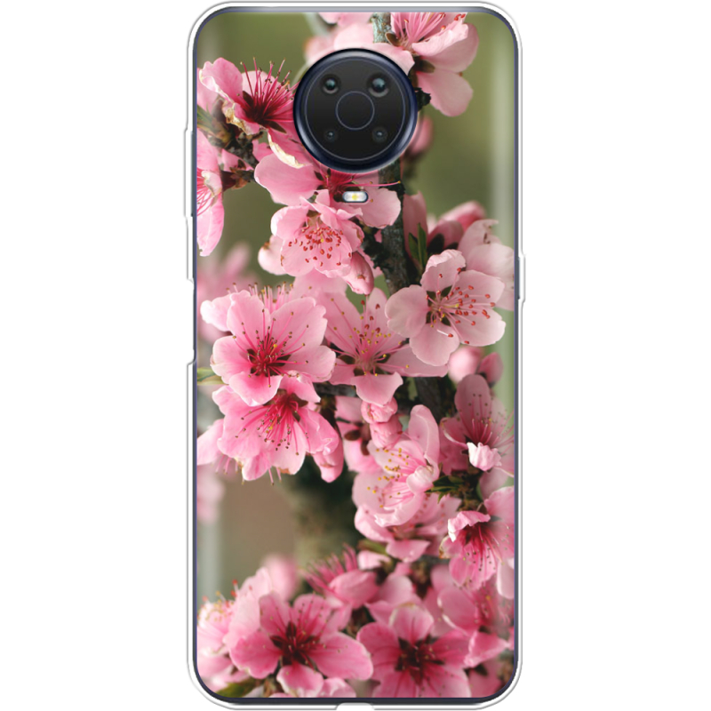 Чехол BoxFace Nokia G20 Вишневые Цветы