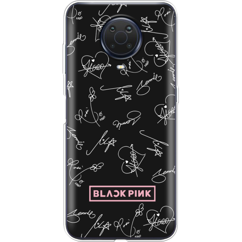 Чехол BoxFace Nokia G20 Blackpink автограф