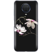 Чехол BoxFace Nokia G20 Ночные Магнолии