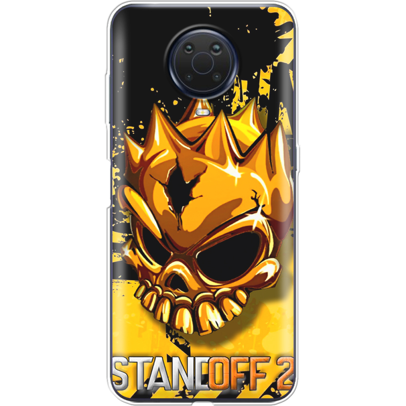 Чехол BoxFace Nokia G20 StandOff 2 gold