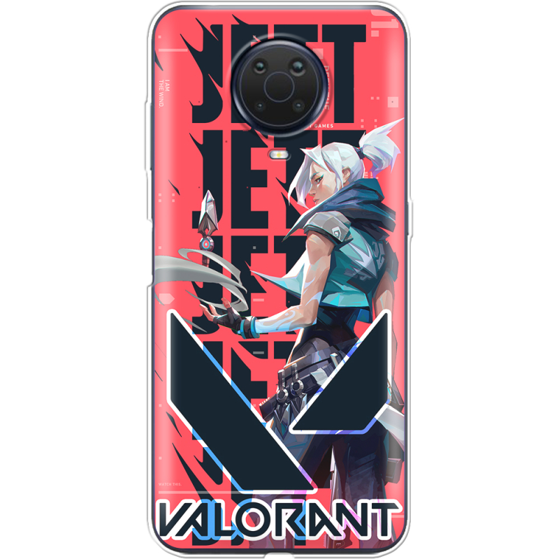 Чехол BoxFace Nokia G20 Valorant Jett