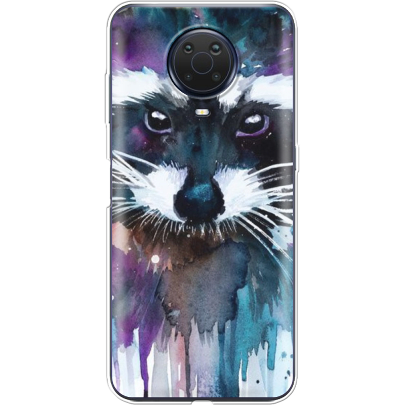 Чехол BoxFace Nokia G20 Акварельный енот