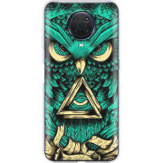 Чехол BoxFace Nokia G20 Masonic Owl
