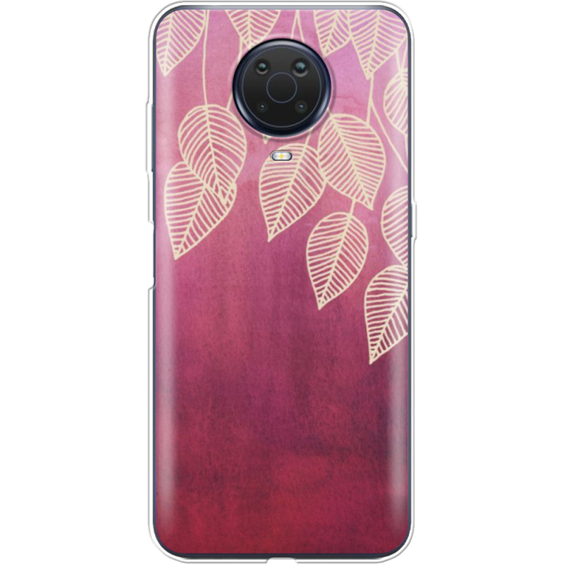 Чехол BoxFace Nokia G20 Gold Leaves