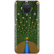 Чехол BoxFace Nokia G20 Peacocks Tail