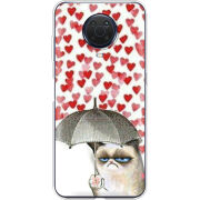 Чехол BoxFace Nokia G20 Raining Hearts