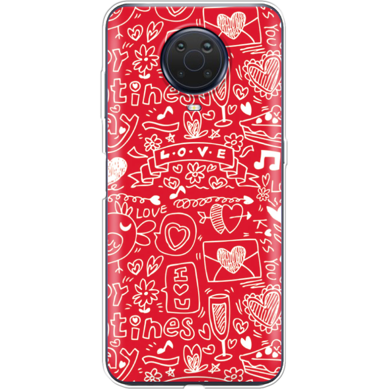 Чехол BoxFace Nokia G20 Happy Valentines