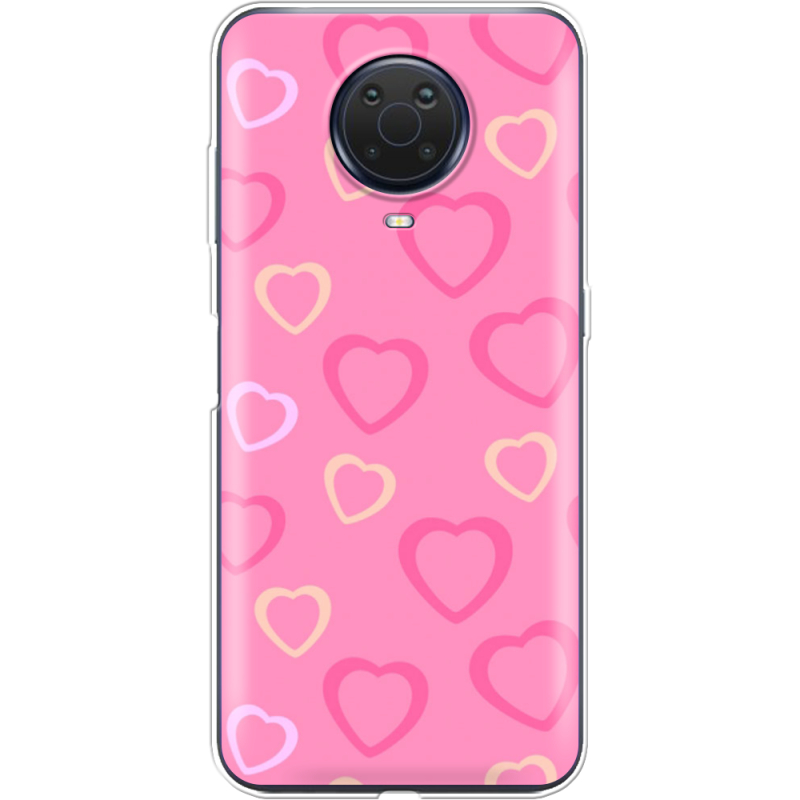 Чехол BoxFace Nokia G20 Sugar Hearts