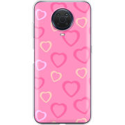 Чехол BoxFace Nokia G20 Sugar Hearts