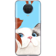 Чехол BoxFace Nokia G20 Wondering Cat