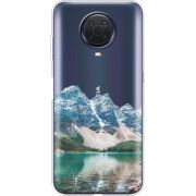 Прозрачный чехол BoxFace Nokia G20 Blue Mountain